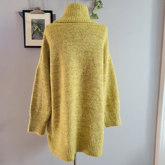 TopShop Oversized Roll Neck Pull Over Sweater Dress 0-2 - Picture 4 of 12